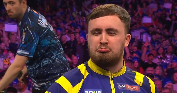 Luke Littler gives hilarious reaction after avoiding ultimate World Grand Prix embarrassment