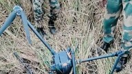 Security forces recover 5 kg heroin dropped by Pakistani drone along Jammu IB