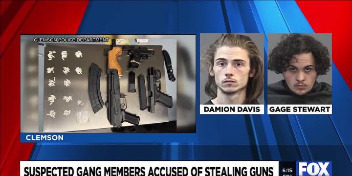 Police: Suspected gang members arrested in stolen firearms case