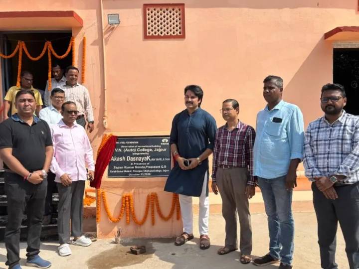 Tata Steel Foundation Renovates Recreational Building For Students Of Vyasanagar Autonomous College In Odisha’s Jajpur Road