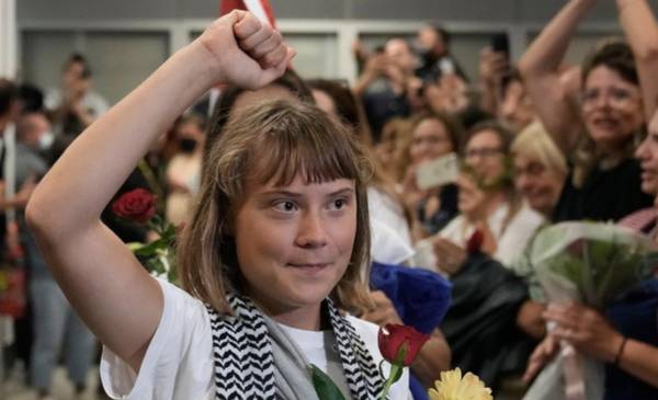 Israel deportó a la activista sueca Greta Thunberg