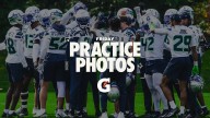 PHOTOS: Seahawks Lock In For Practice On Friday Afternoon