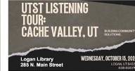 Advocacy group 'United Today, Stronger Tomorrow' bring listening tour to Logan on Oct. 15