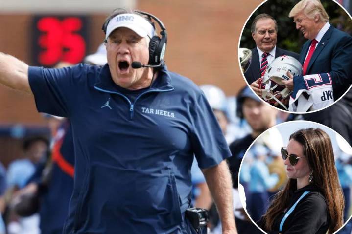 Bill Belichick quotes Trump to respond to 'garbage' reports about his UNC demise