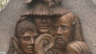 Folsom outdoor art meant to evoke a double