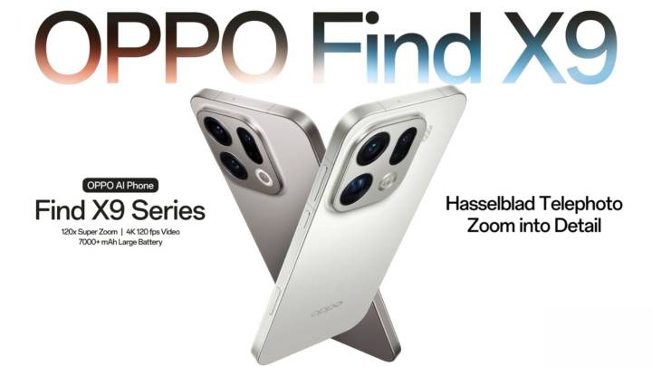 OPPO launches Find X9 and Find X9 Pro with Hasselblad camera, massive 7500mAh battery