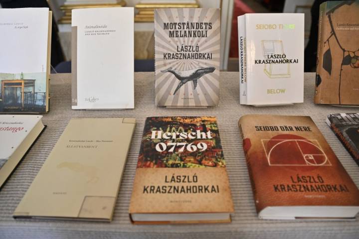 Hungarian master of absurdist excess László Krasznahorkai wins Nobel literature prize