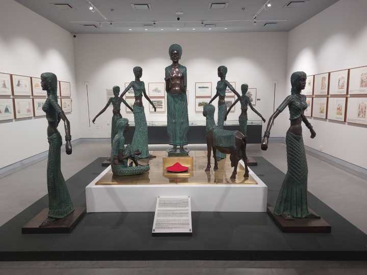Artist A Ramachandran’s homecoming in colours and lines