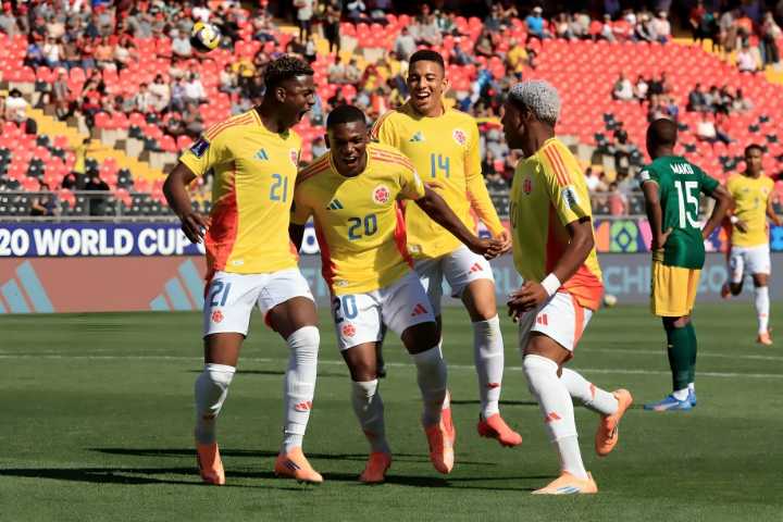 Colombia venció a Sudáfrica y jugará los cuartos de final del Mundial Sub