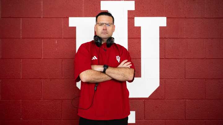 Meet Indiana football coach Curt Cignetti impersonator Curt Cignotti
