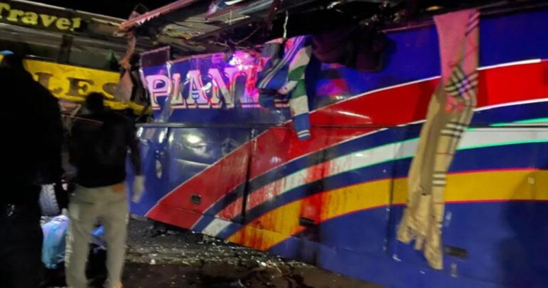 63 killed in multi-vehicle crash on Kampala–Gulu highway