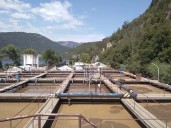 Clausuraron preventivamente el acceso al agua en el Lago Lácar por una rotura en la planta de efluentes