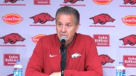 Coach Calipari and Malique Ewin speak to the media after Hot Springs Tip