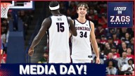 Graham Ike, Braden Huff, and Brian Michaelson preview Gonzaga basketball at WCC Media Day!