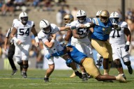 Penn State Notebook: California native Kyron Hudson produces in upset loss