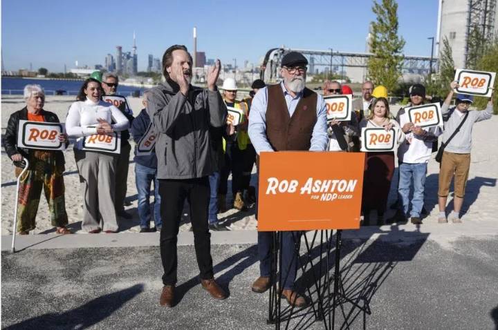 Union leader Rob Ashton pitches ‘working class’ candidacy for NDP leadership
