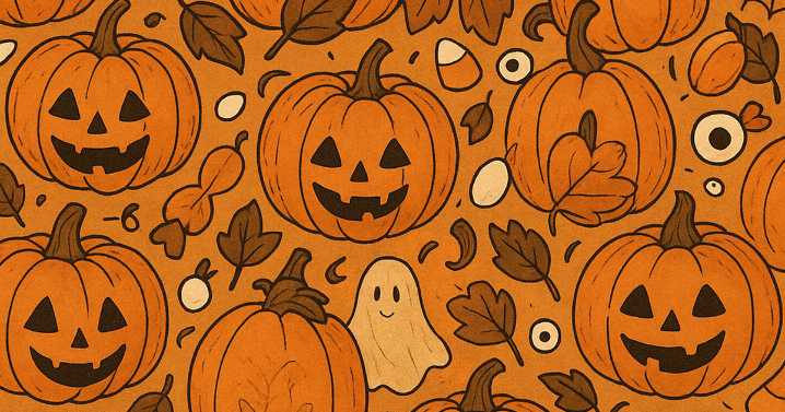 Can you find the hidden sweet among the pumpkins in this Halloween brainteaser?