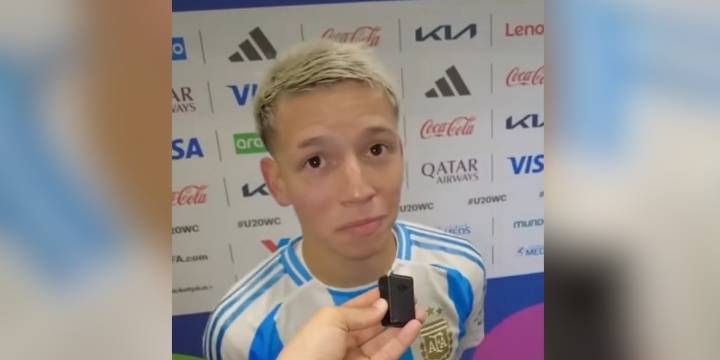 El dardo de una figura de la selección argentina a los hinchas chilenos por los silbidos en el Mundial Sub 20