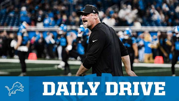 THE DAILY DRIVE: True to form, Dan Campbell's Detroit Lions 'did not blink' in face of adversity
