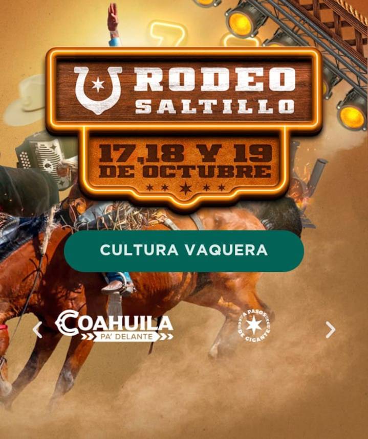 Coahuila, lista para el Festival Rodeo Saltillo 2025 