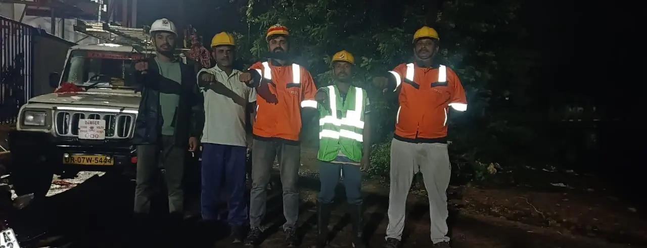 TPSODL Shows Rapid Response, Restoration In Southern Odisha During Cyclone Montha