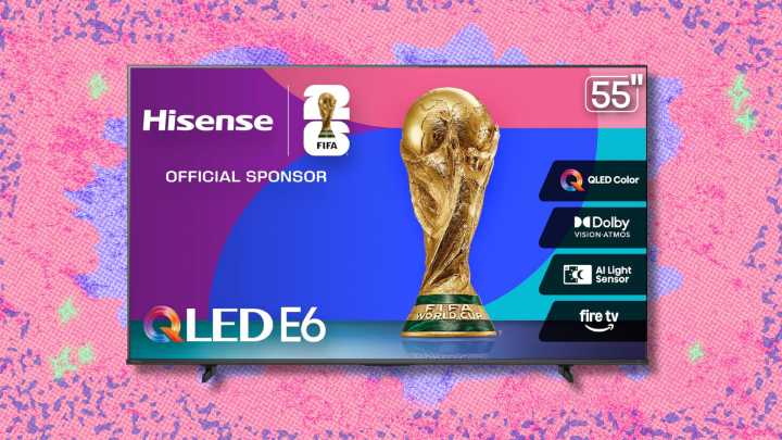 Best TV deal: Save $150 on the Hisense 55-inch E6 Series QLED 4K Fire TV