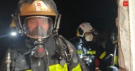 Los bomberos logran extinguir un incendio en un edificio de Rivas