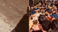 Eggs hurled during Durga idol immersion procession in Hyderabad, case booked
