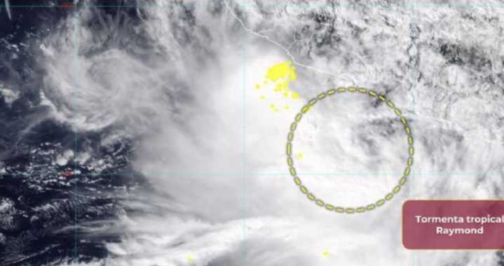 Surge la tormenta tropical Raymond y amenaza con lluvias intensas: esta es su trayectoria