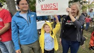 In Chicago and across a polarized America, old and young join 'No Kings' protest