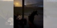 Viewer Video: Saturday night storm west of Sulphur