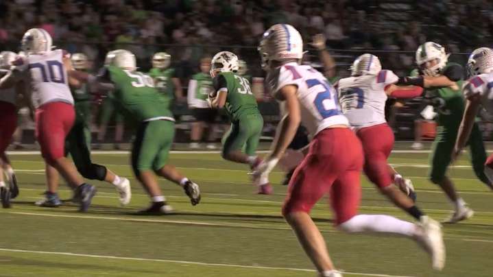 IHSAA football highlights: Triton Central defeats Indian Creek 17