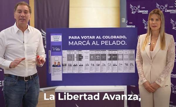 El curioso spot de La Libertad Avanza: "Para votar al colorado, marcá al pelado"