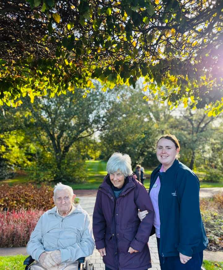 Pensioners get involved in the blooming great singing group