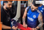 WATCH: Virat Kohli gives autograph to a Pakistani fan, Rohit Sharma's reaction win heart, video goes Viral