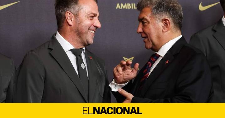 Joan Laporta tiene un favorito por si Flick decide dejar el Barça