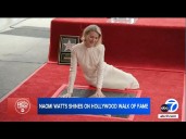 Actress Naomi Watts receives star on Hollywood Walk of Fame