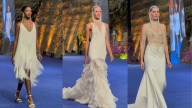 Brillos, libertad y perlas: así son los vestidos de novia que marcarán la moda nupcial en 2025