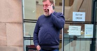 Middle-aged thug kicked man unconscious outside victim's own flat