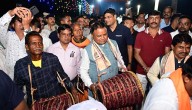 CM Visits His Birthplace Raikala, Celebrates Diwali With Villagers And Family