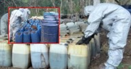 Explosivos, ácidos y ollas de peltre: desmantelan almacén químico clandestino en zona rural de Culiacán