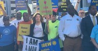 From librarians to electricians, hundreds of city workers protest outside of Memphis City Hall