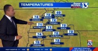 Warm temps, next few days rain chances rise across Mid