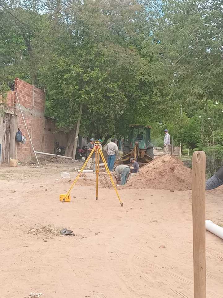 Tartagal: Avanza la obra de la nueva red cloacal en Parcela 41