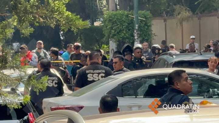 Adolecentes habrían iniciado tiroteo al intentar robar auto en la CDMX