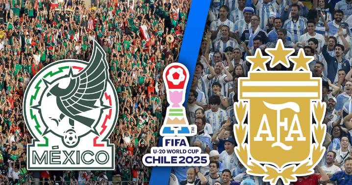 México VS Argentina Mundial Sub-20 EN VIVO: Cuartos de Final Chile 2025 MINUTO A MINUTO
