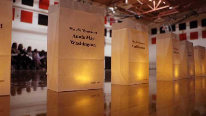 Candlelight vigil held for domestic violence victims