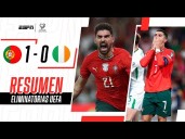 Portugal vs Irlanda (1-0): video, resumen y gol de las Eliminatorias Europeas 2026