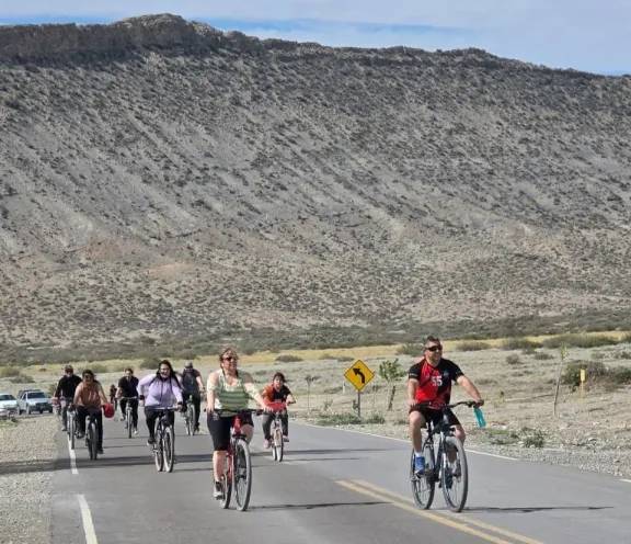 Taquimilán vivió una bicicleteada y caminata con gran participación vecinal