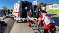 Choca en su scooter y resulta gravemente herido en la Venceremos